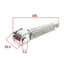 PEDALIN TRASERO YAMAHA FZ16 (JGO) STD