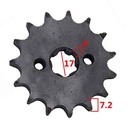 PIÑON 15T GILERA SMASH 110/HONDA WAVE STD