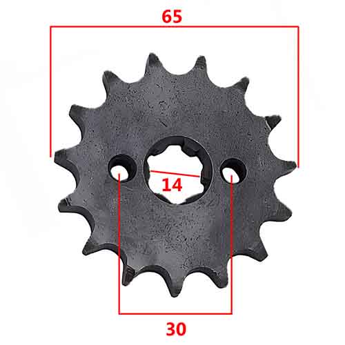 PIÑON 15T GILERA SMASH 110/HONDA WAVE STD