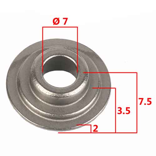 PLATILLO DE VALVULA HONDA CB190 R / CB 125F (UNIDAD) STD