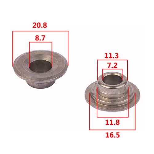 PLATILLO DE VALVULA HONDA ELITE125 M/N (2007-2017) (4PCS) STD