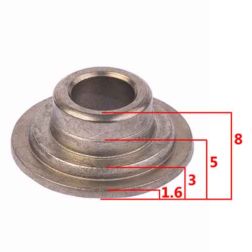 PLATILLO DE VALVULA HONDA ELITE125 M/N (2007-2017) (4PCS) STD