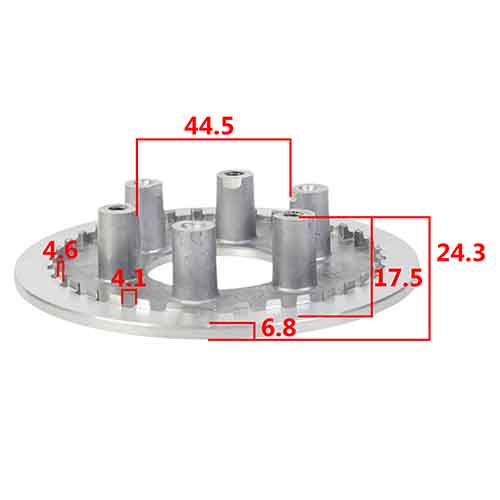 PLATO DE EMBRAGUE HONDA C125 BIZ STD