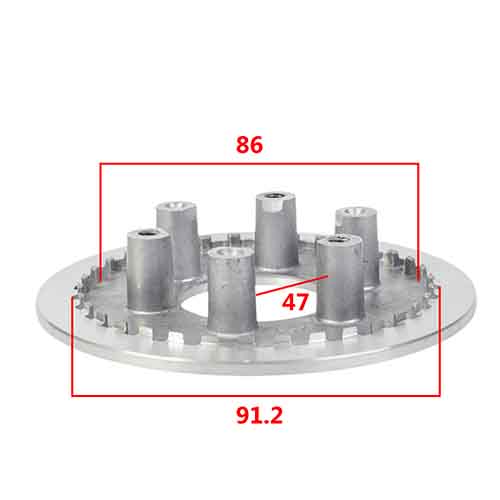 PLATO DE EMBRAGUE HONDA C125 BIZ STD