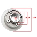 PORTACORONA GILERA ESTILO STD