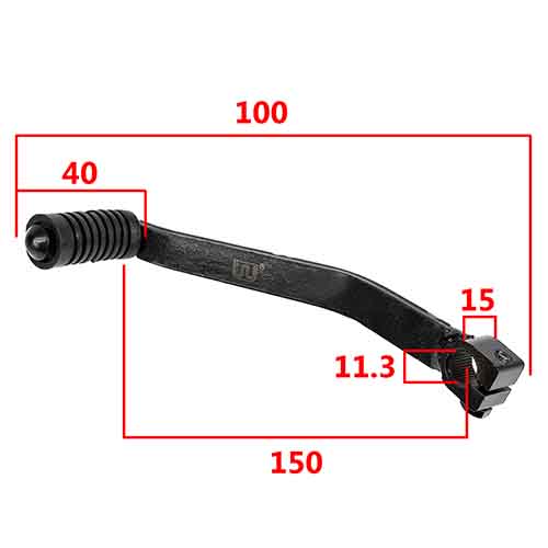 PEDAL DE CAMBIOS YAMAHA YBR 125 BRAZIL (SIMPLE) STD