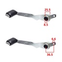 PEDAL DE FRENO BAJAJ ROUSER 220 STD