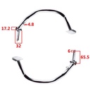 PEDAL DE FRENO GILERA SMASH STD