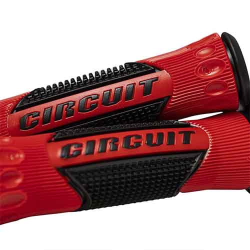 PUÑO INTERLAGOS BICOMPONENTE II NEGRO/ROJO (JGO) CIRCUIT