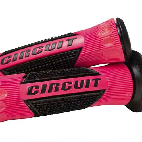 PUÑO INTERLAGOS BICOMPONENTE II NEGRO/ROSA FLUOR (JGO) CIRCUIT