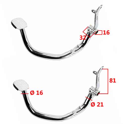 PEDAL DE FRENO SUZUKI EN125 STD