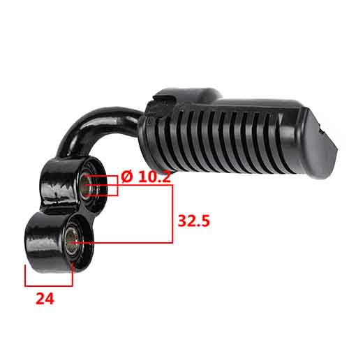 PEDALIN DELANTERO SUZUKI EN125 (JGO) STD