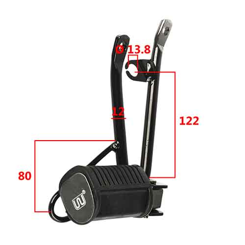 PEDALIN TRASERO HONDA XR150L DERECHO STD