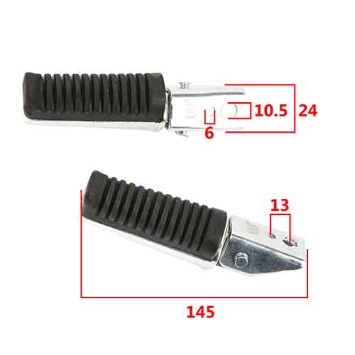 PEDALIN TRASERO SUZUKI EN 125 2A/HU (JGO) STD