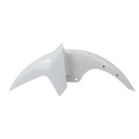 GUARDABARRO DEL. YAMAHA YBR 125 ED FACTOR BLANCO + SOPORTE MTC