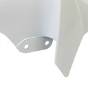 GUARDABARRO DEL. YAMAHA YBR 125 ED FACTOR BLANCO + SOPORTE MTC