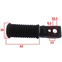 PEDALIN TRASERO SUZUKI GN125 DERECHO STD