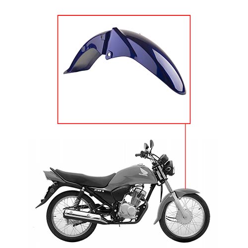 GUARDABARRO DEL. HONDA CB1 125 AZUL MTC