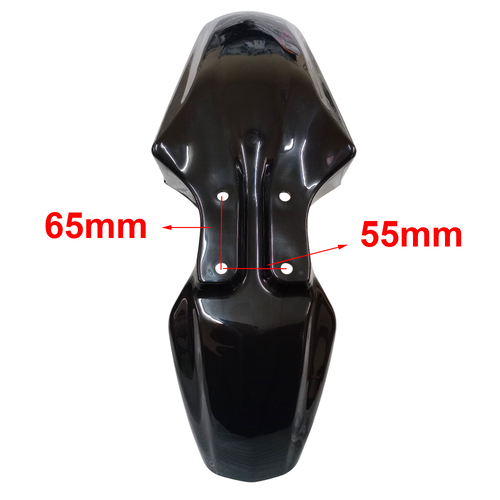 GUARDABARRO DEL. YAMAHA XTZ 125/250 NEGRO MTC