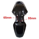 GUARDABARRO DEL. YAMAHA XTZ 125/250 NEGRO MTC