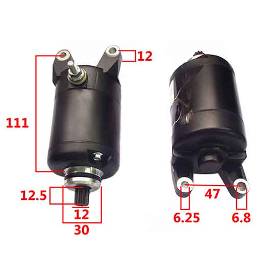 MOTOR DE ARRANQUE HONDA CB190R / XR190L STD