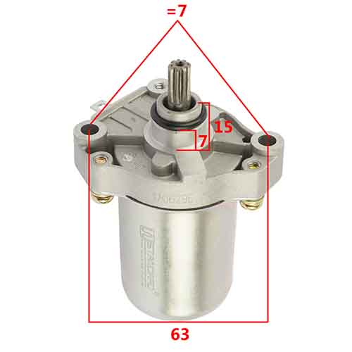 MOTOR DE ARRANQUE HONDA NEW WAVE 110/110 S STD