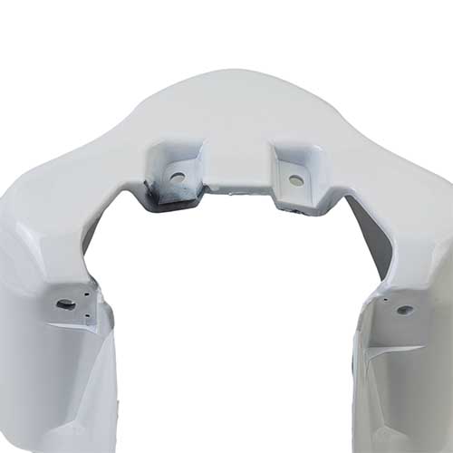 GUARDABARRO DEL. YAMAHA NEW CRYPTON 110 (2 PCS) BLANCO MTC