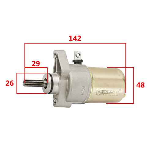 MOTOR DE ARRANQUE YAMAHA NEW CRYPTON STD