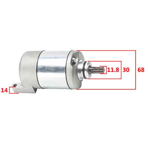 MOTOR DE ARRANQUE YBR250/YS250/XTZ250 STD