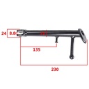 MULETA YAMAHA YBR250/YS250 STD