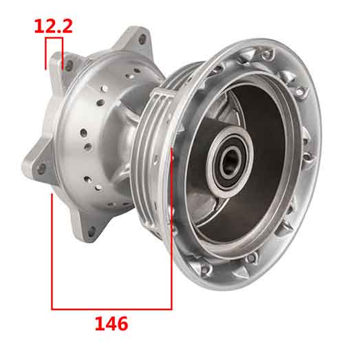 MAZA TRASERA HONDA NXR125 BROS/XR125L STD