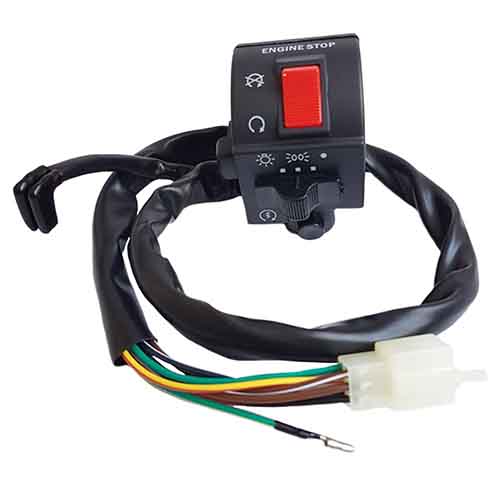 MANILLAR COMPLETO (IZQ + DER) SUZUKI GN125/IMSA 125 ROAD C/MANIJA STD