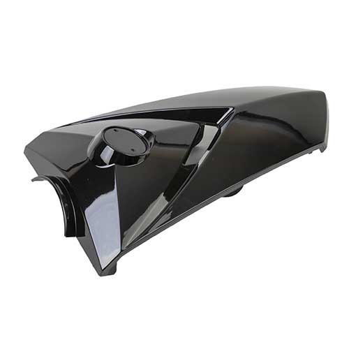 PLASTICO CARENADO FRONTAL YAMAHA NEW CRYPTON 110 NEGRO MTC
