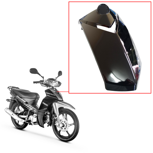 PLASTICO CARENADO FRONTAL YAMAHA NEW CRYPTON 110 NEGRO MTC