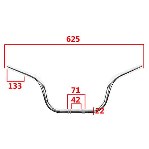 MANUBRIO HONDA TITAN 00/01 ES/KS STD