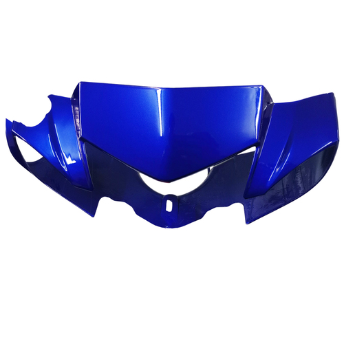 MASCARA CUBRE OPTICA YAMAHA NEW CRYPTON 110 AZUL MTC