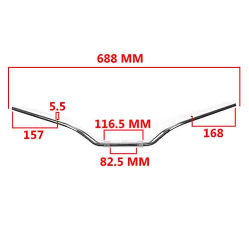 MANUBRIO SUZUKI EN125 2A - HU STD