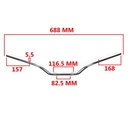MANUBRIO SUZUKI EN125 2A - HU STD