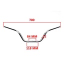 MANUBRIO SUZUKI GN125 STD