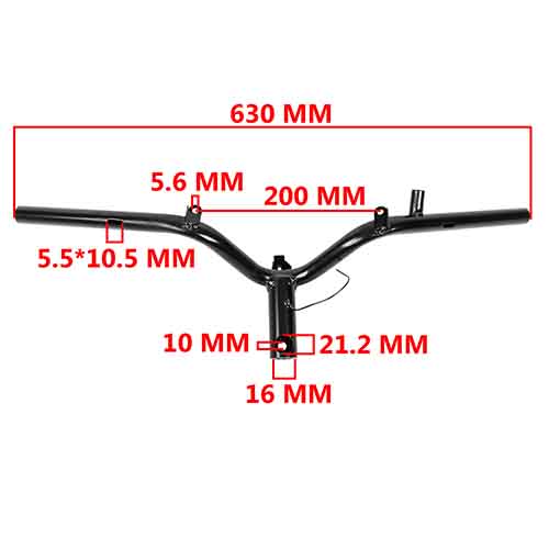 MANUBRIO YAMAHA NEW CRYPTON 110 STD