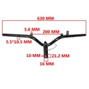 MANUBRIO YAMAHA NEW CRYPTON 110 STD