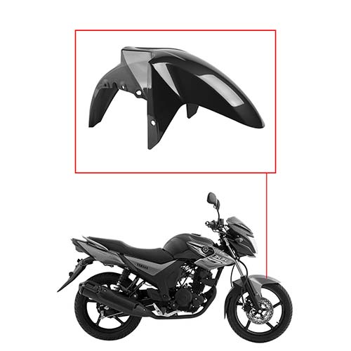 GUARDABARRO DEL. YAMAHA SZ150 RR NEGRO MTC