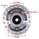 MAZA DELANTERA HONDA XR 150L STD