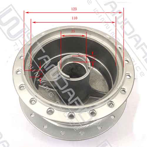 MAZA DELANTERA SUZUKI AX100 STD