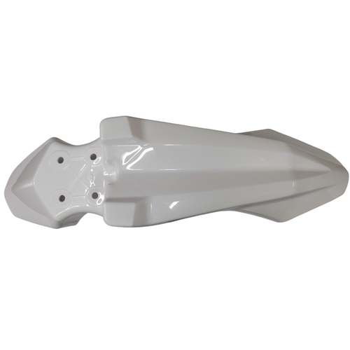 GUARDABARRO DEL. MOTOMEL SKUA 150/200 BLANCO MTC