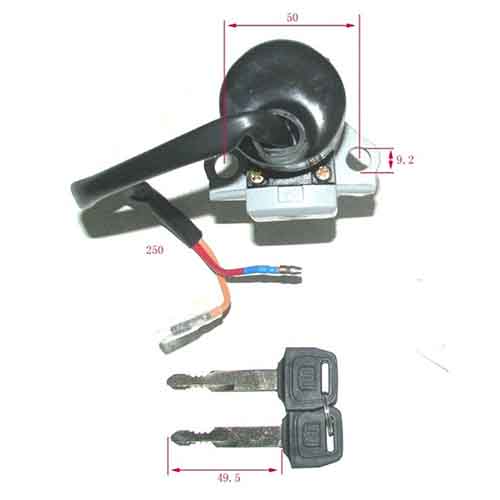 LLAVE DE CONTACTO HONDA CBX 250 TWISTER / XR250 TORNADO STD