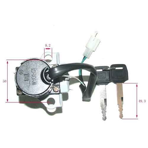 LLAVE DE CONTACTO HONDA CG150 TITAN (HASTA 2015) STD