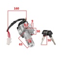 LLAVE DE CONTACTO HONDA GLH150 GAUCHA STD 