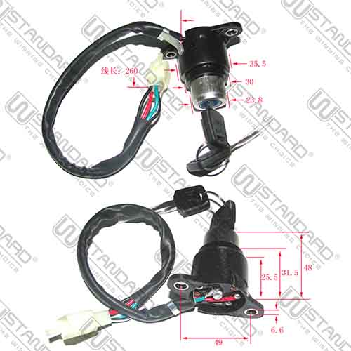 LLAVE DE CONTACTO MOTOMEL CUSTOM 150 STD