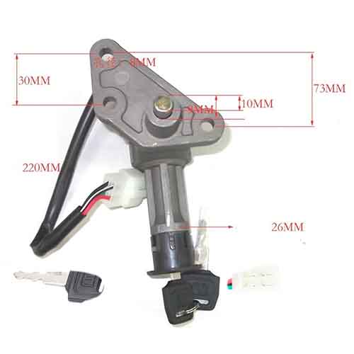 LLAVE DE CONTACTO MOTOMEL VX150 STD